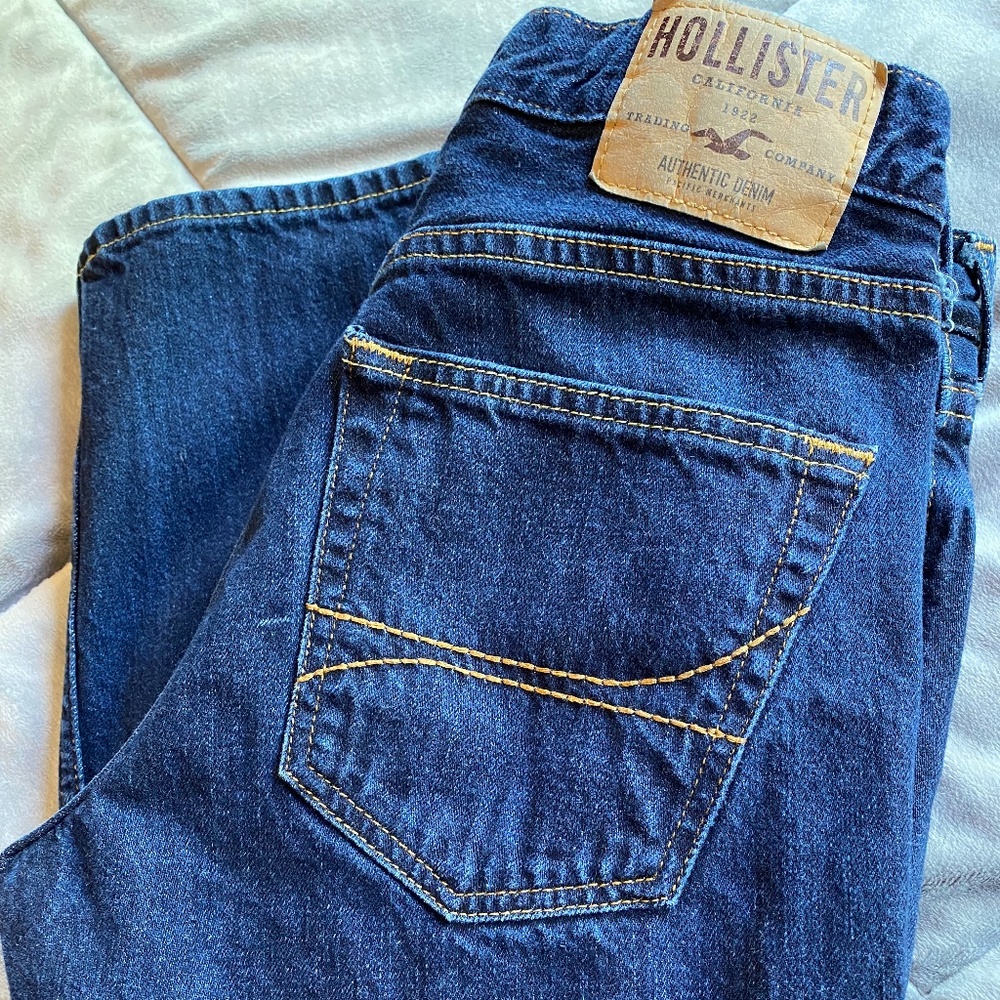Hollister Blue Jeans, Size 30x32